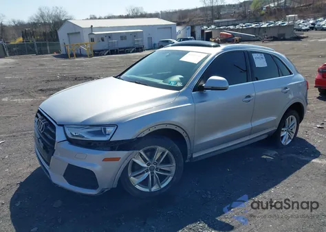 2016 Audi Q3 Premium Plus from USA, damaged, VIN WA1EFCFS1GR016996